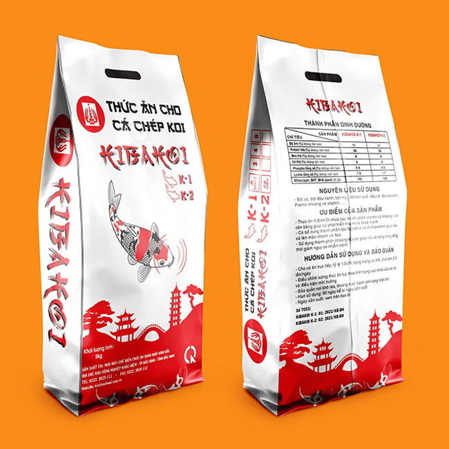 [5Kg] Thức ăn Cá Koi KIBAKOI 2 in 1 tăng trưởng, tăng màu